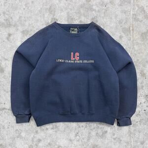 90's Heavyweight LC State College Varsity Sweater